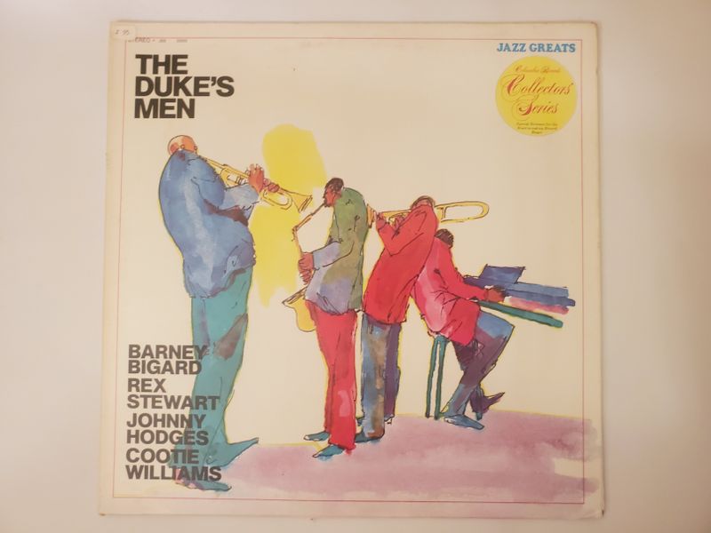 Barney Bigard, Rex Stewart, Johnny Hodges, Cootie Williams The Duke's Men vinyl record